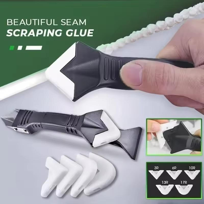 Silicone Scraper Squeegee Glue Remover