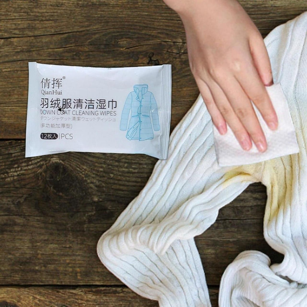Down Coat Cleaning Wipes