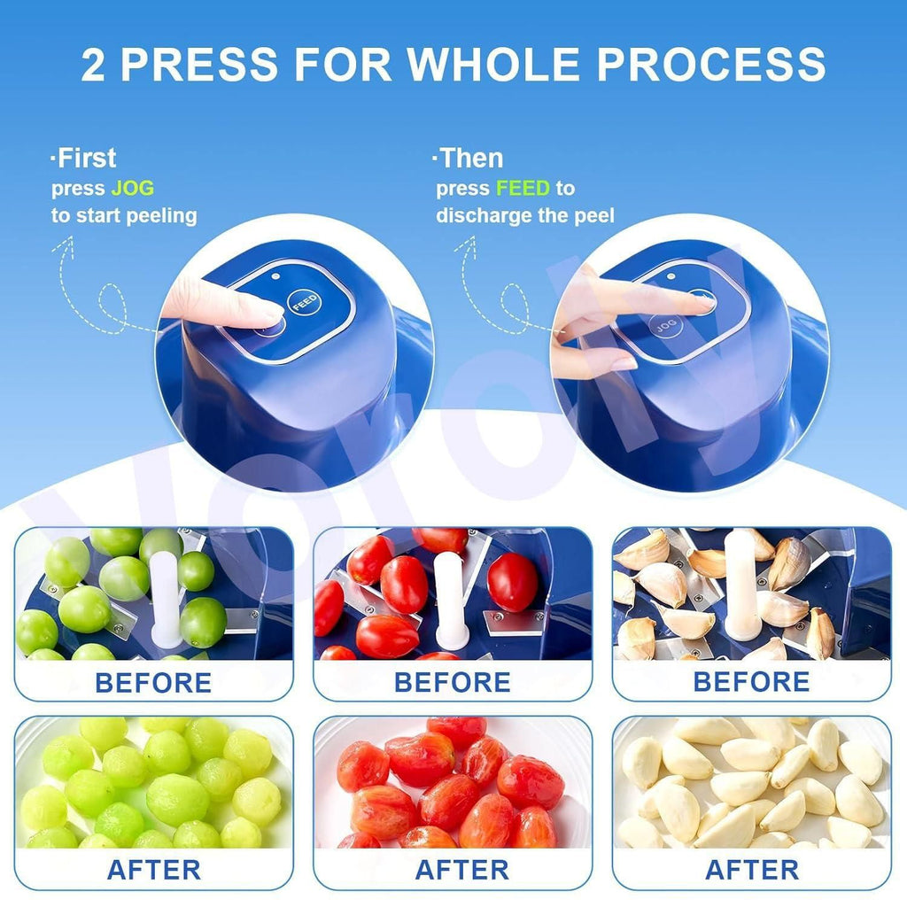 Electric Peeler Machine for Garlic & Small Fruits