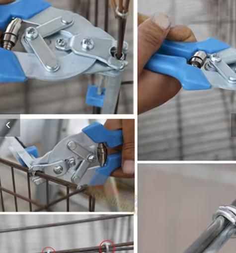 Pet Cage Clamp Hog Pliers Wire Fencing Tool