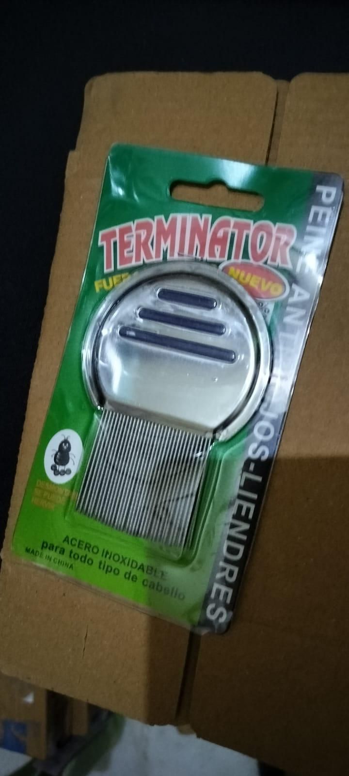 Stainless Steel Lice Treatment for Head Egg Removal Comb (Pack of 1)